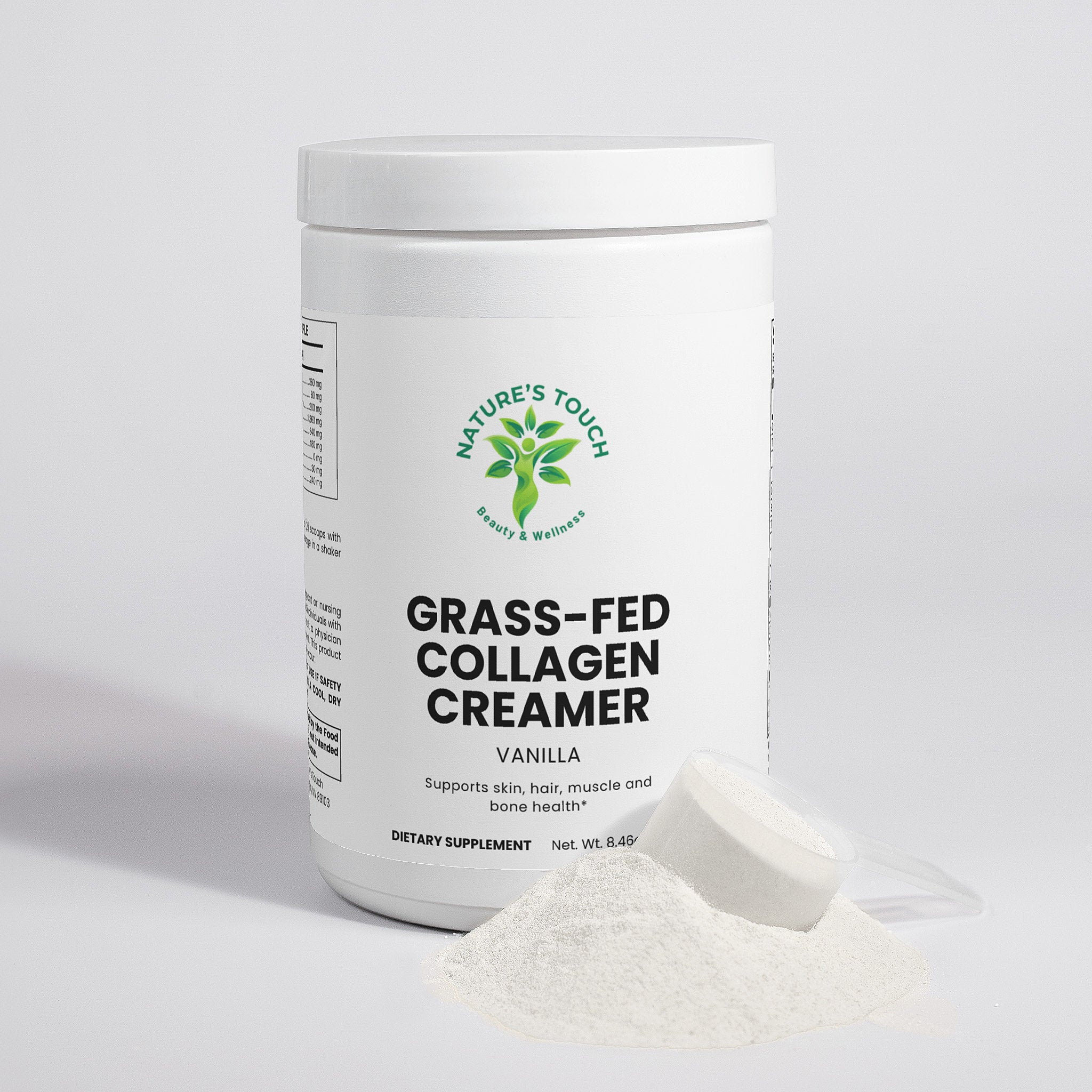 Grass-Fed Collagen Creamer (Vanilla)